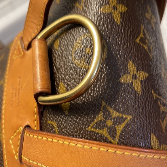 Authentic Louis Vuitton Backpack Nag Montsouris MM Monogram Used LV Vintage. - Picture 14 of 14